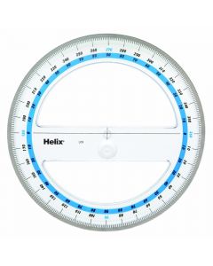 Helix Circle Protractor 360 Deg 15cm   L09