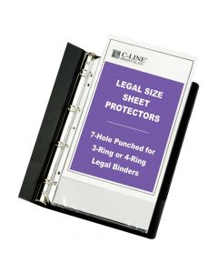 C-Line Protector Sheet Heavy Weight Polypropylene Legal    62047 per sheet