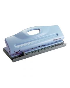 OIC 6Hole Adjustable Punch Blue  90163