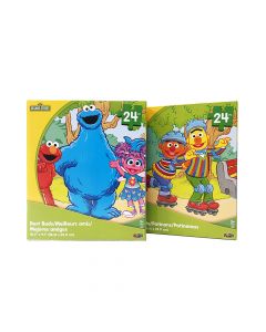 Jigsaw Puzzle Sesame Street 24pc  02792