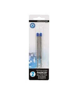 Merangue BallPoint Pen Refill  Blue 1.0mm 2pk 3872-4081-50