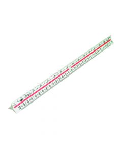  HELIX Metric  Triangular Scale Rule 300mm  X31235