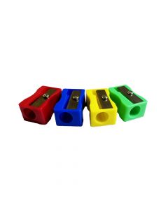 CLI 1 Hole Sharpener Plastic Assorted Colour  77775