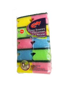Multy Scourer Sponge Assorted Colours 134