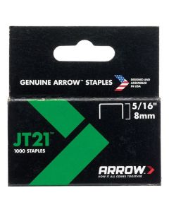 Arrow Staples   JT-21   5/16 in  ea-bx/1000