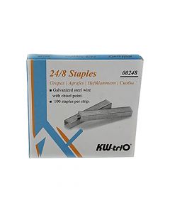 KW-triO Staples  24/8 (20-60pgs)       0248 ea-bx/1000