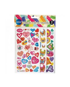 Stylex Decoration Stickers Assorted 3pc  80732