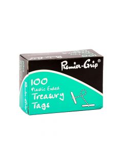 Premier Grip Treasury Tag  6 in (152mm)  Green   8712 ea-bx/100