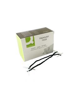 QConnect Treasury Tags 4in 102mm Green  KF04573