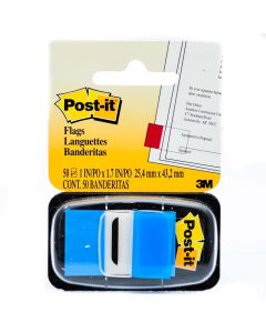3M Post-it Tape Flag  Blue  pk/50      680-2