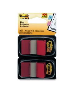 3M Post-it Tape Flag  Red  50     680RD2