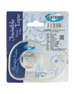 Centrum Invisible Tape 12mm x 6m (1/2 in) with Dispenser  80154