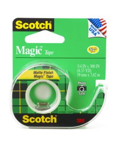 3M Scotch Tape Magic   3/4 in x 300 inch  Invisible       105