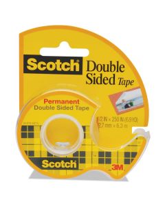 3M Scotch Tape Double Stick  1/2 in x 250 in     CAT136