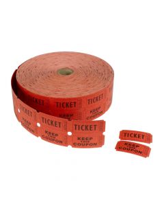 Maco Admission Ticket  2M  Red  Double    M18-620 (ea Roll of 2000)