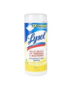 Lysol Disinfecting Wipes Lemon Lime 35sht  81145