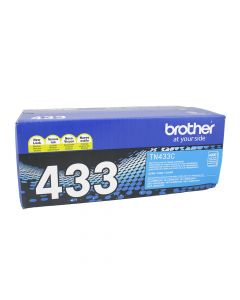 Brother Toner Cartridge  High Yield  Cyan   TN433C