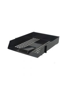 Deflecto Letter Tray Black  WX10050A