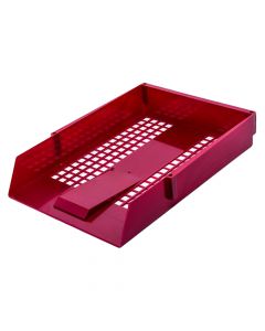 Yearntree Letter Tray  Burgundy