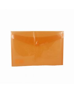 Tiger Document Wallet  Stud closure A4 Plus Orange 302019