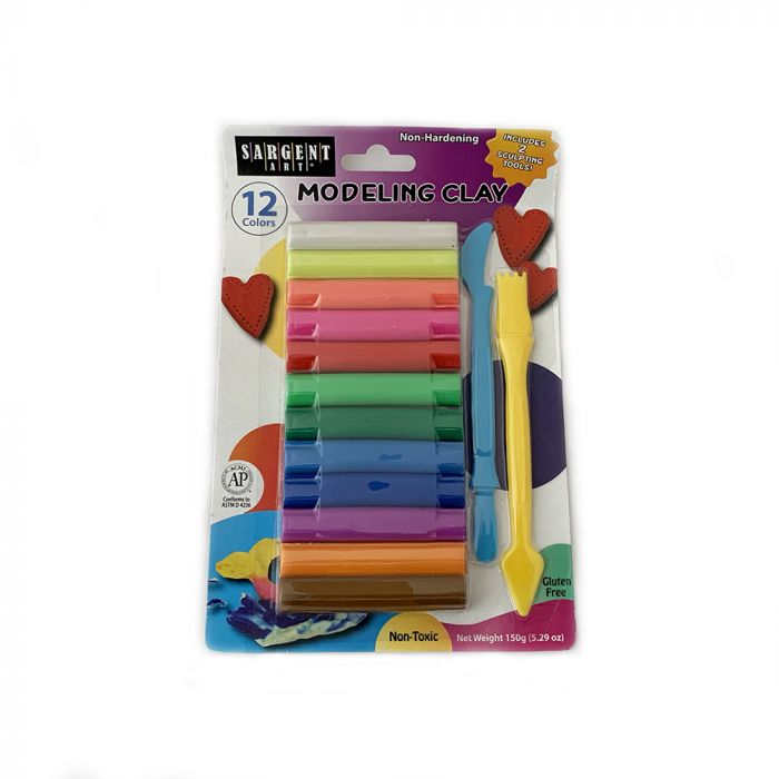 Sargent Art Modeling Clay with Tools 224097