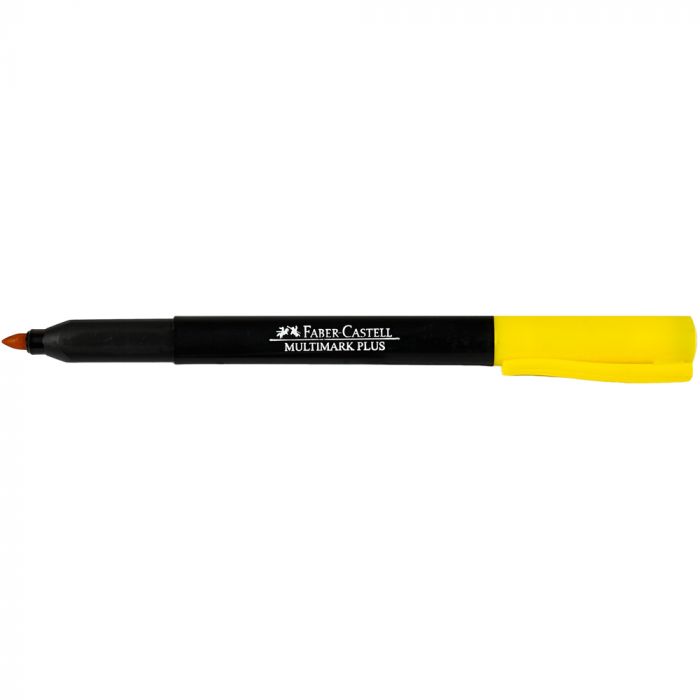 Faber Castell Permanent Marker Multimark Plus Yellow