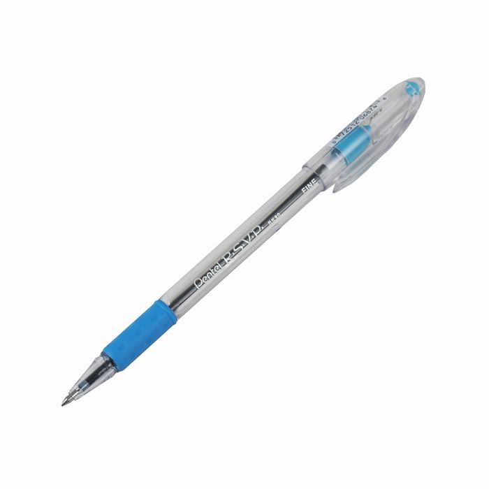 Pentel of America BK90-S R.S.V.P. Ballpoint Pen Sky Blue