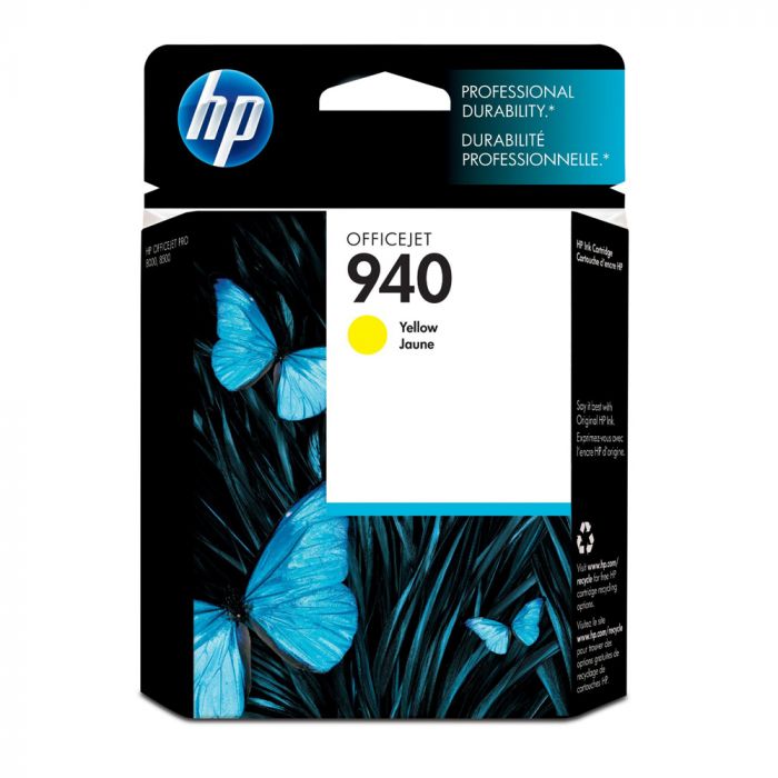 HP Inkjet Cartridge #940 Yellow C4905AL