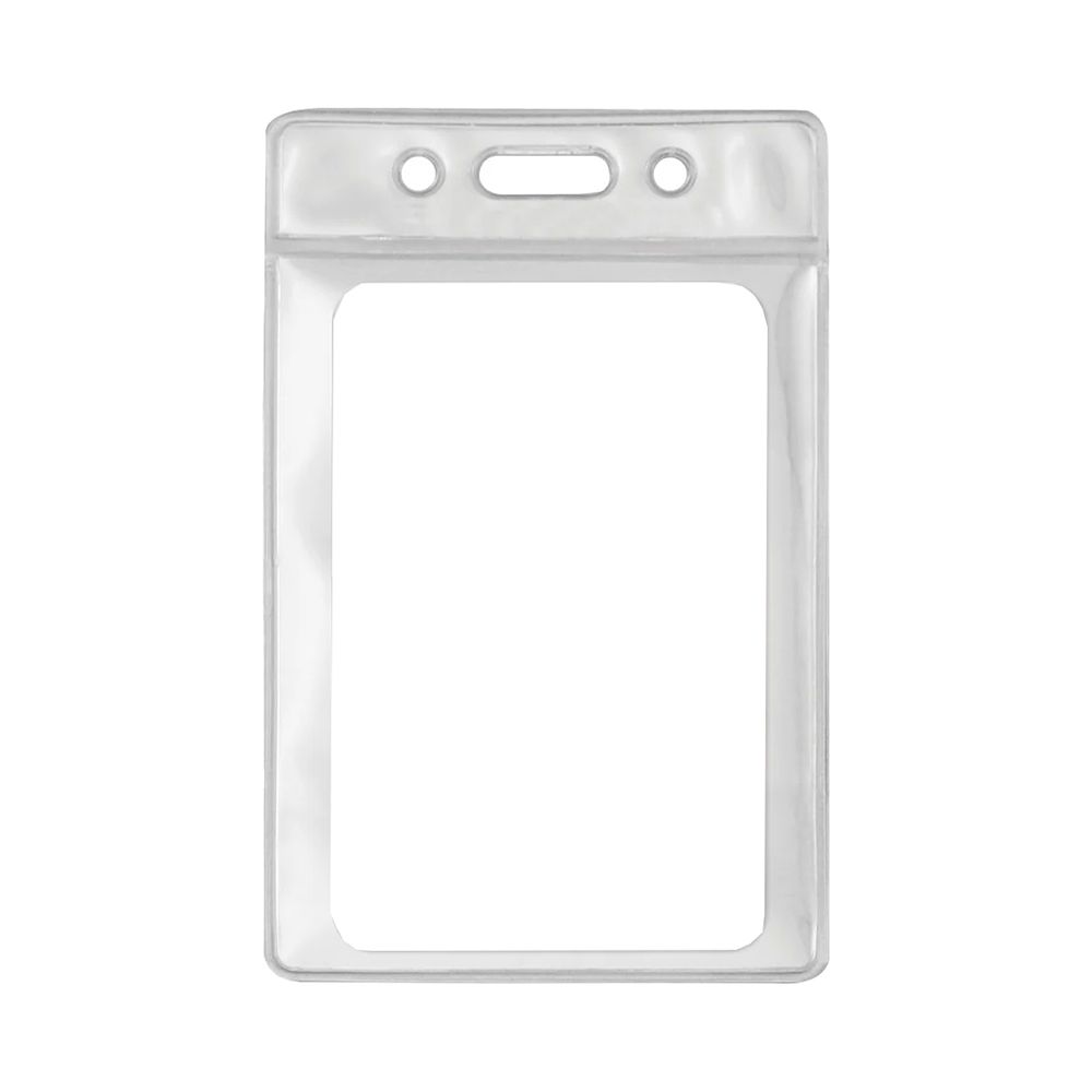 Advantus Vertical Vinyl Badge Holder 2.5 x 3 inches  75684
