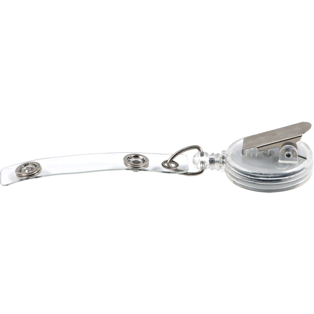 C-Line ID Badge Reel 36 in + with Spring Clip  Clear     88207