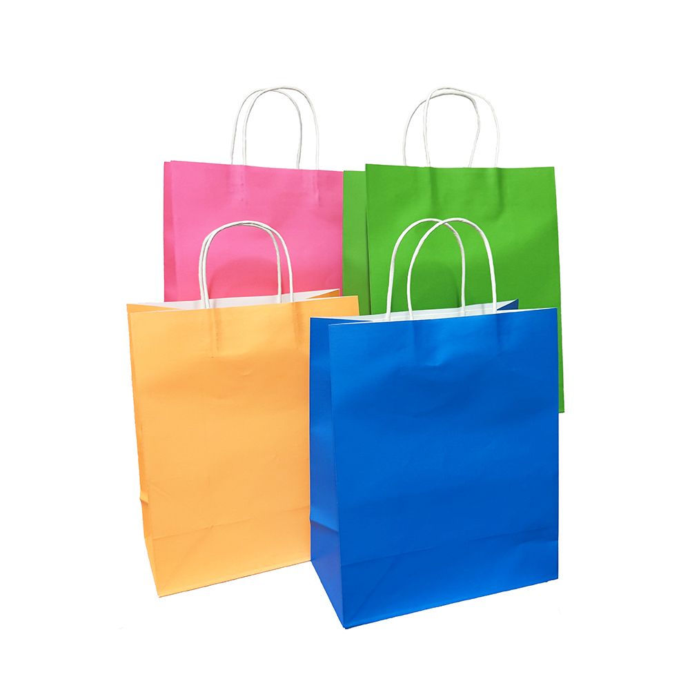 ALEF Gift Bag Neon Party Large  22466