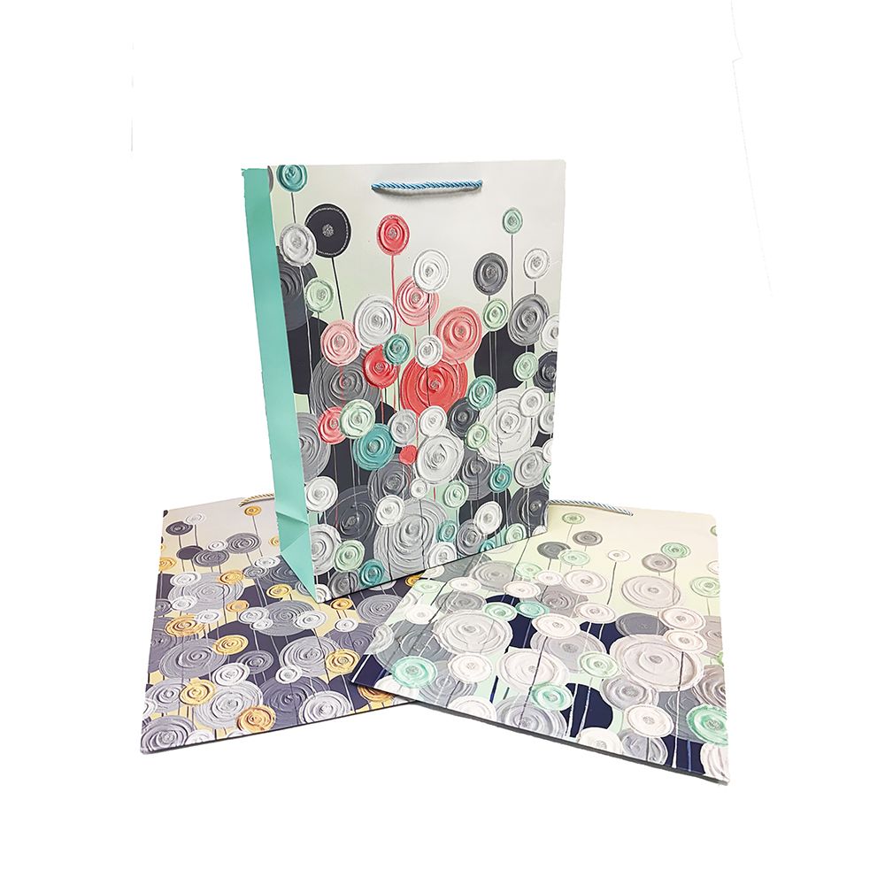 Gift Bag Glitter Matte Pastel Large Trader Dash NICX1875