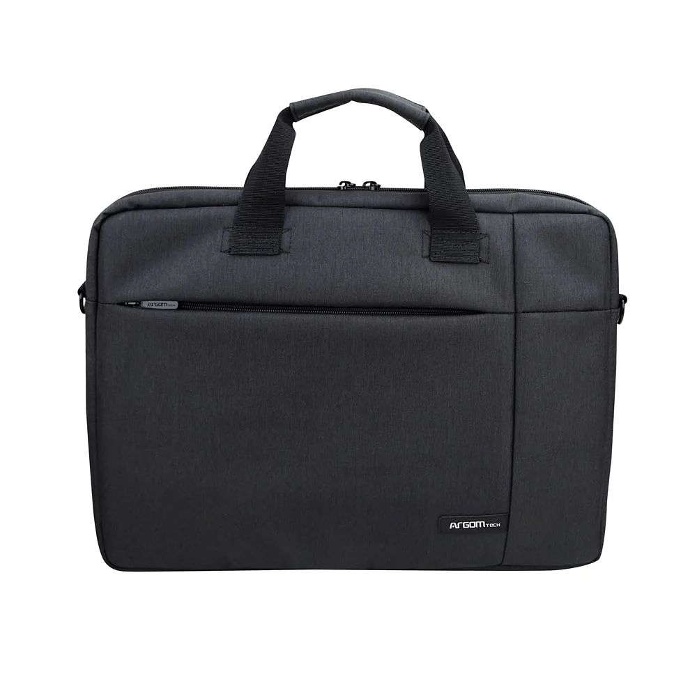 Argom Tech Venture Notebook Bag 12in x 15in Black