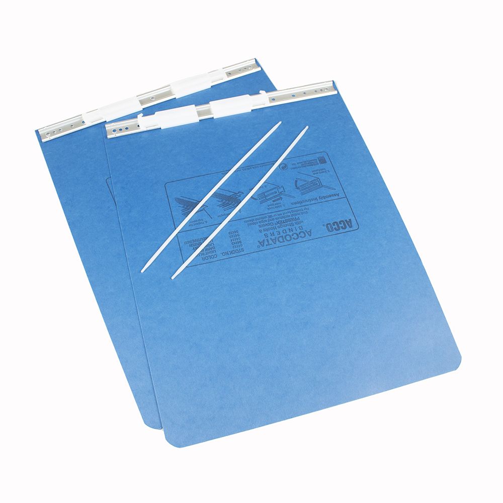 Acco Presstex Computer Binder 9 1/2 x 11 Light Blue 54112