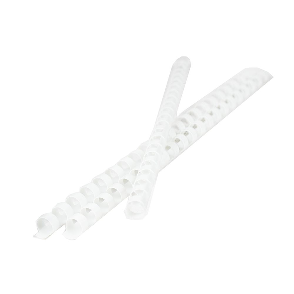 Fellows Apex Binding Comb White 10mm  A4 BB58493