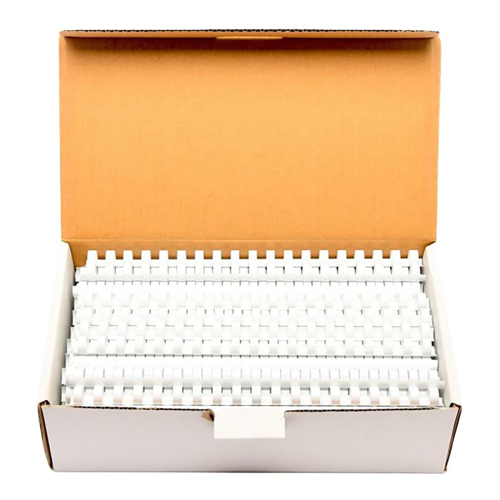 HOP Binding Comb  White 12mm (1/2 in) Letter Size   06901    per comb