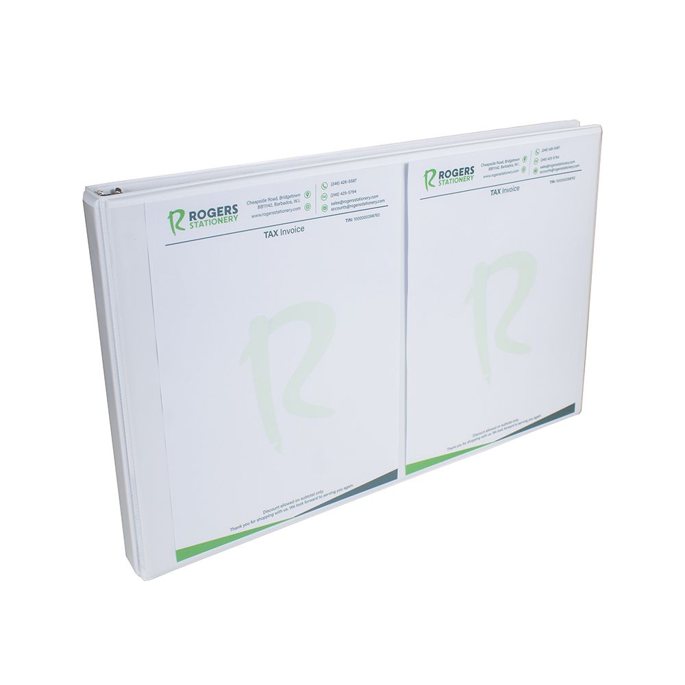 Avery 3Ring Binder 1inch HD View 11x17inch Slant Ring LScape 72124