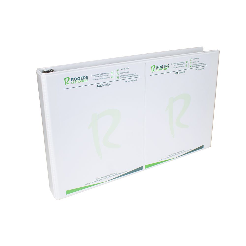 Avery 3Ring Binder 1.5inch HD View 11x17 Slant Ring LScape 72125