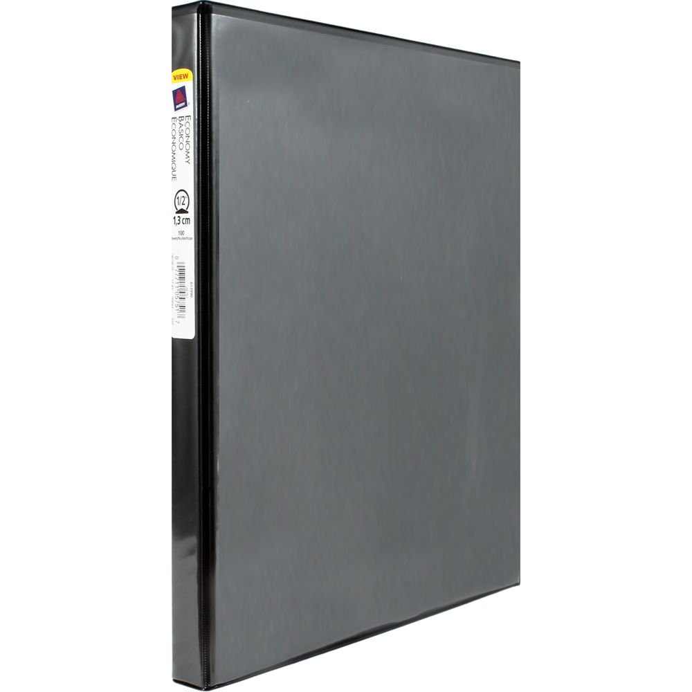 Avery 3Ring View Binder  1/2 in  Black              5751