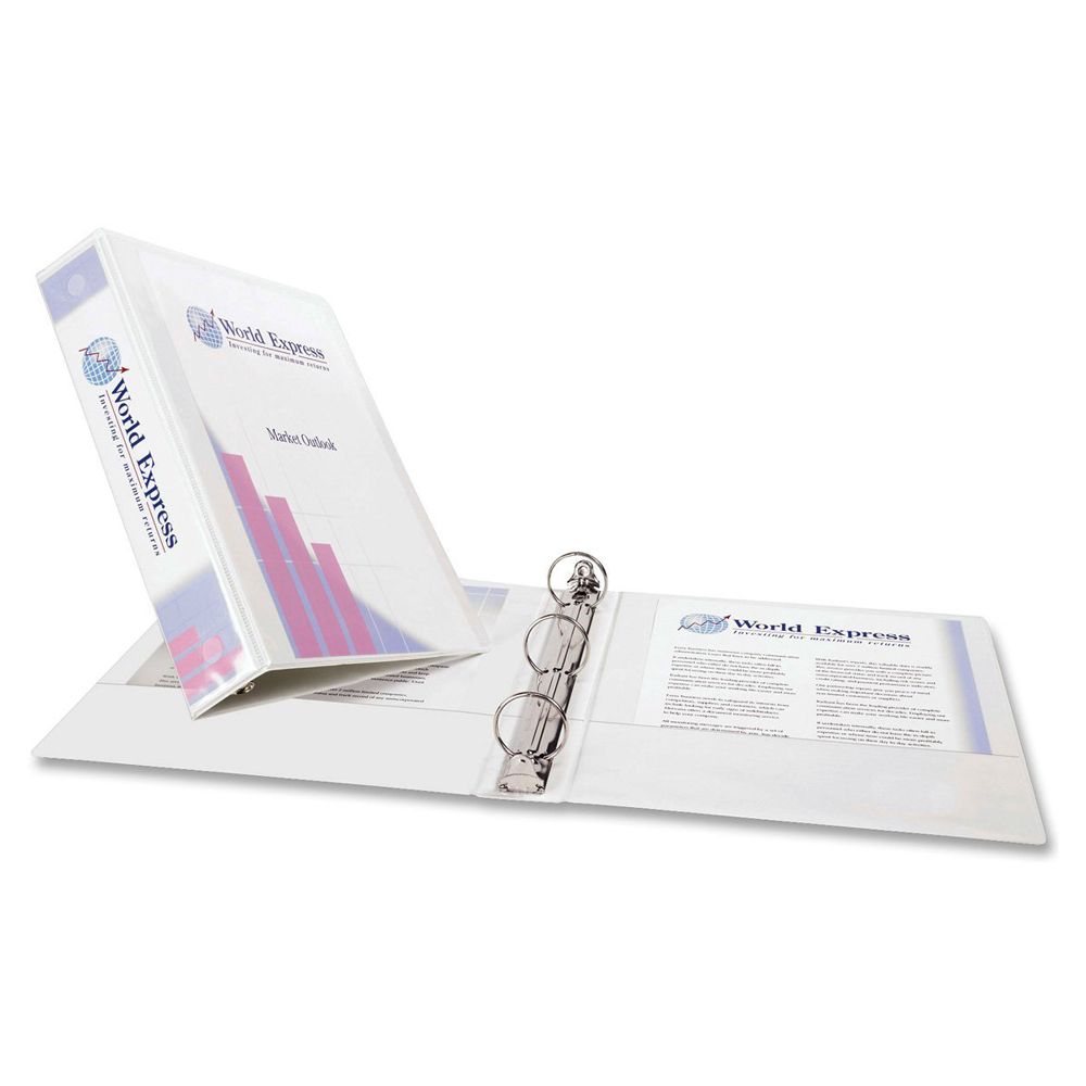 Avery 3Ring View Binder  2 inch  White              5780  ea