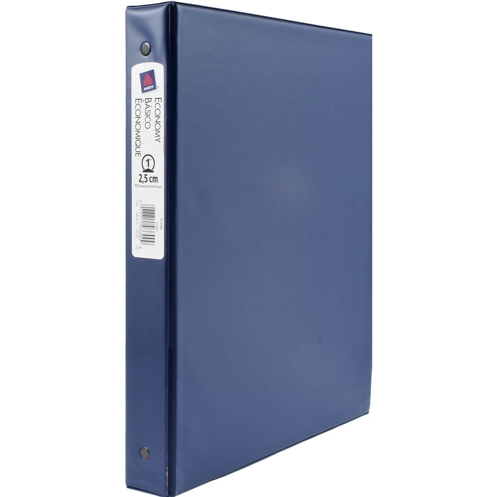 Avery 3Ring Binder  1 inch  Blue              3300