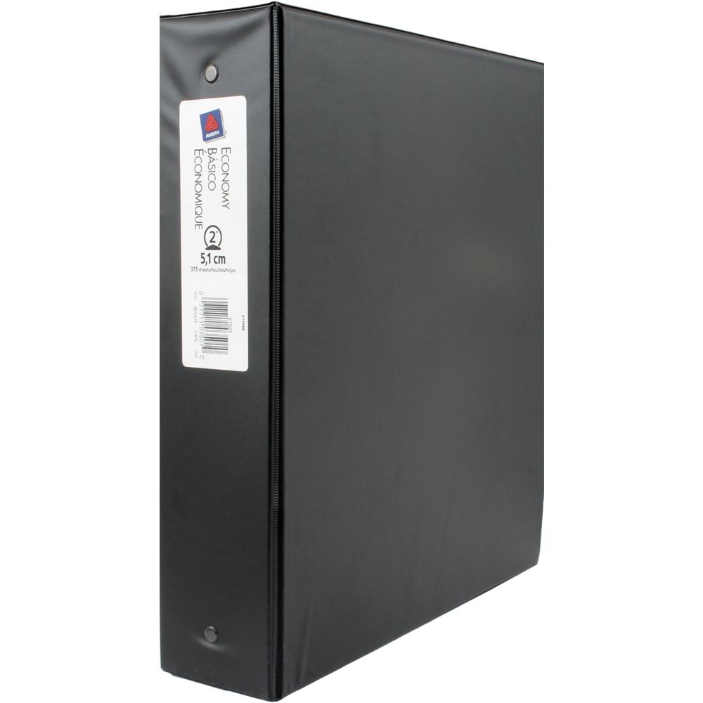 Avery 3Ring Binder 2 inch Black                   3501
