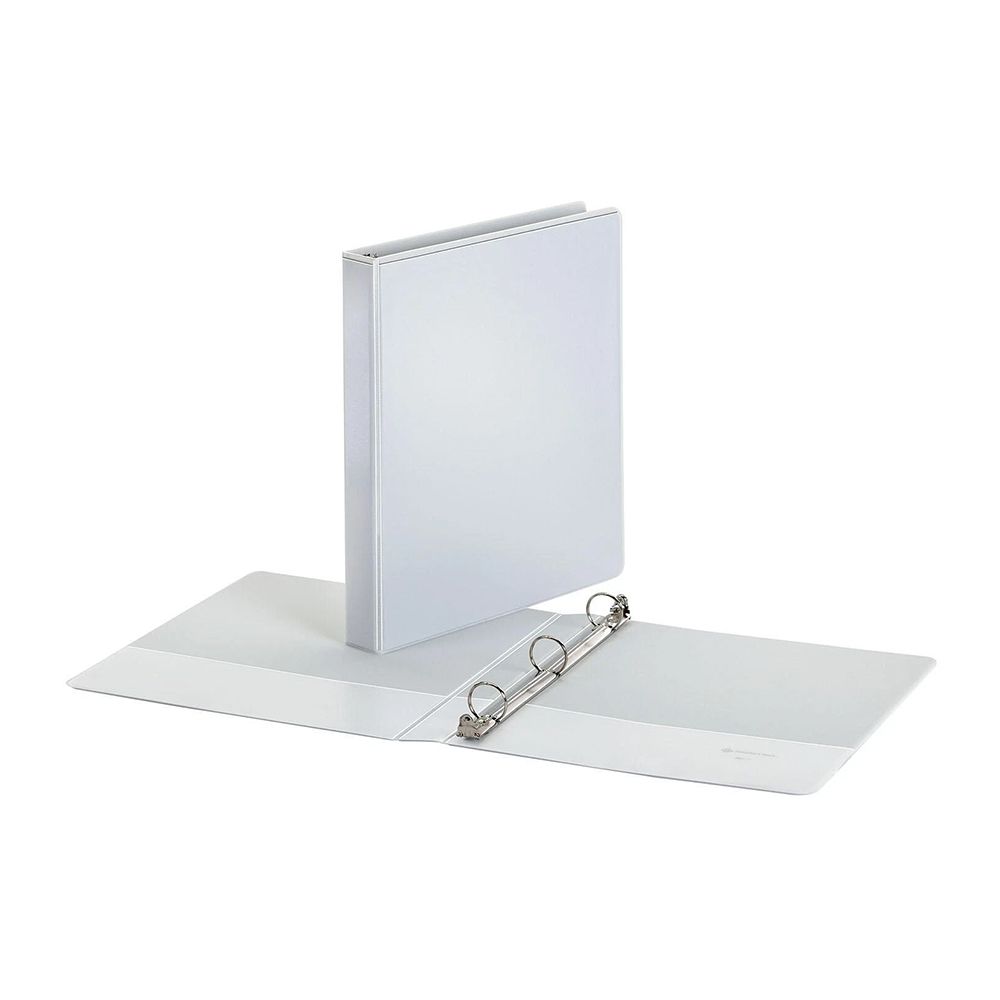 Members Mark 3Ring I in White View Binder 92810