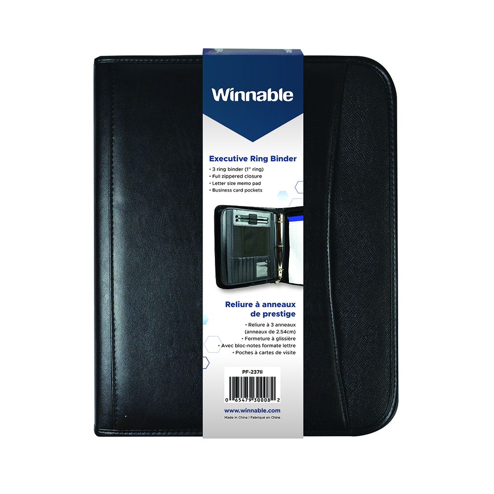 Merangue 3Ring 1in PadFolio Binder PF-23711