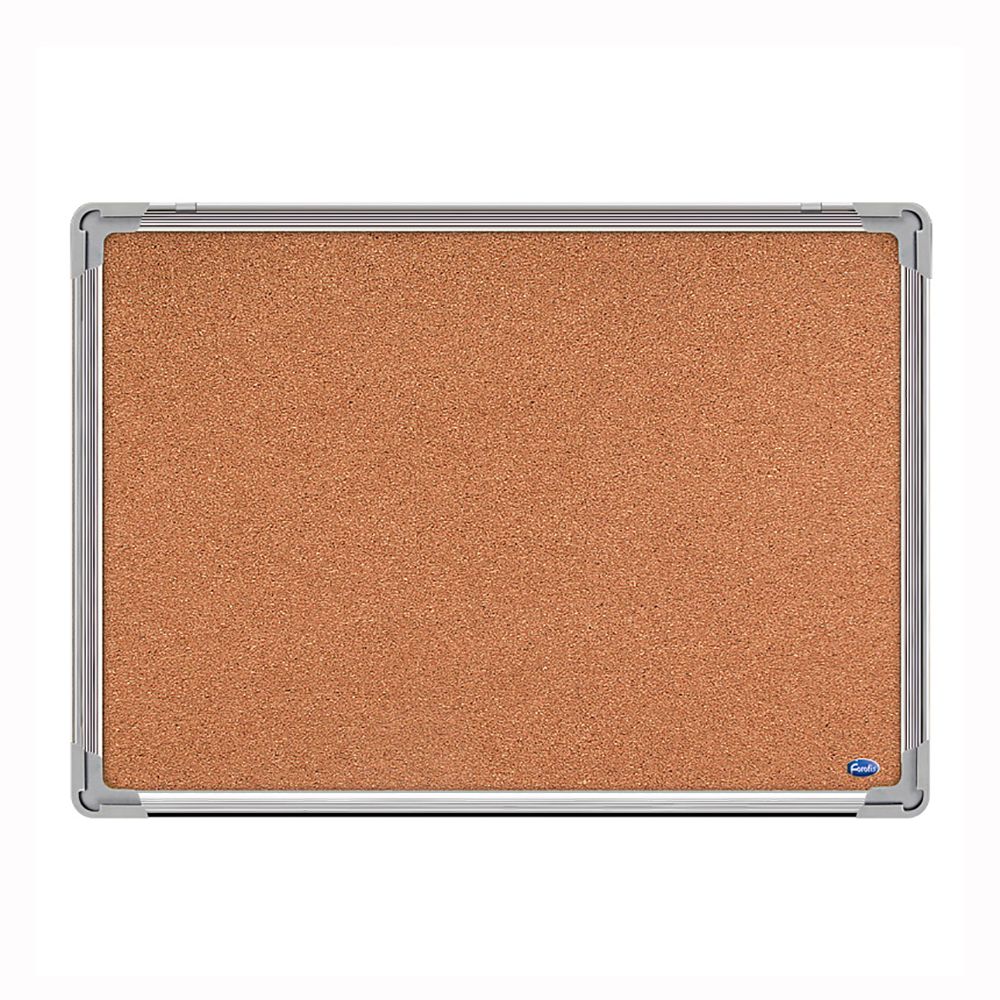 Forofis Cork Board with Aluminum Frame 36 x 48 inches  91015