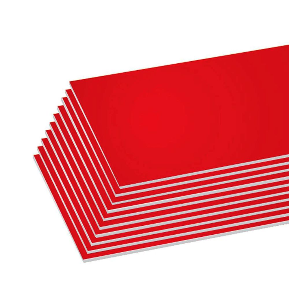 Bazic Foam Board 20in x 30in Red 590