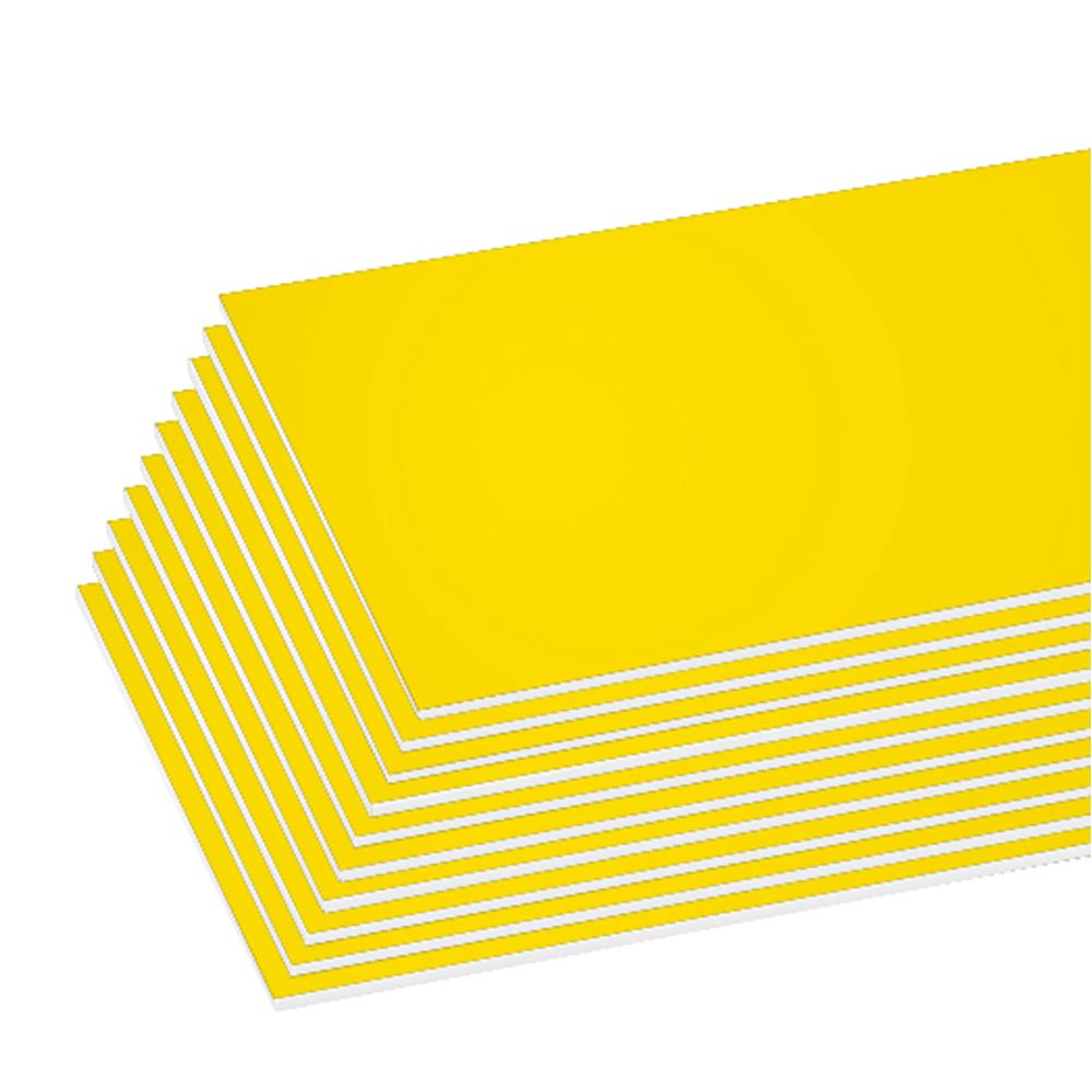 Bazic Foam Board 20in x 30in Yellow 593