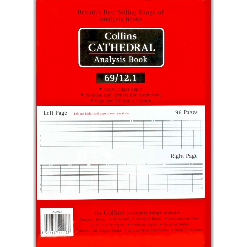 Collins Analysis Book 1QR       69/12.1  Column
