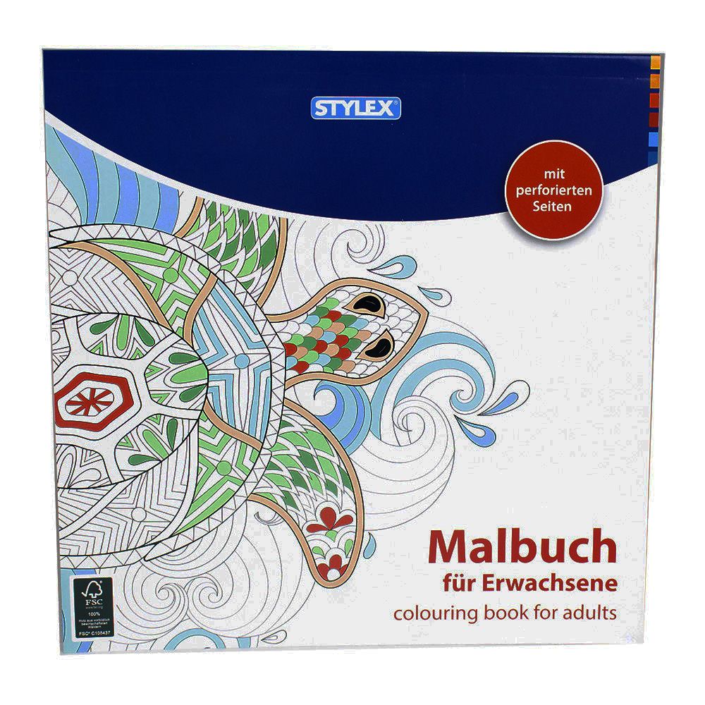 Stylex Adult Colouring Book 48pgs   77170
