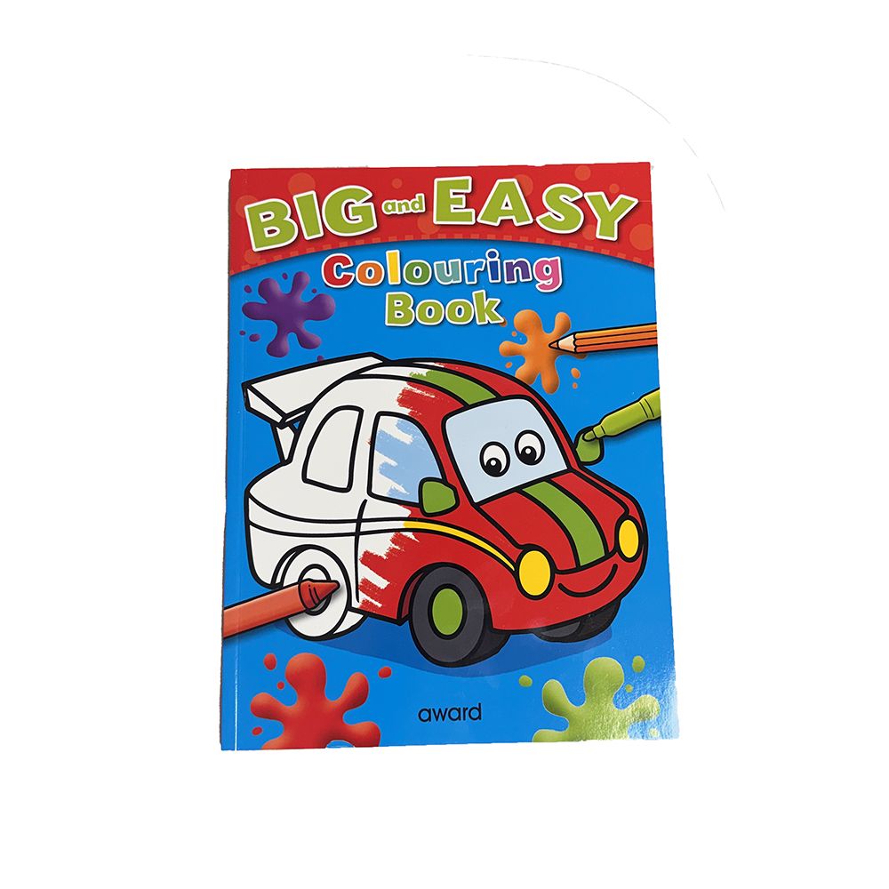 WFG Big and Easy Colouring Book Car 701132